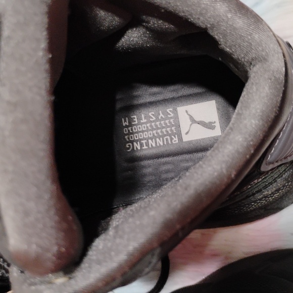 Puma RS-X Hi Top Militia Black Asphalt Grey Running Sneakers Sz.6C (X-107 CRATE) - Picture 10 of 14